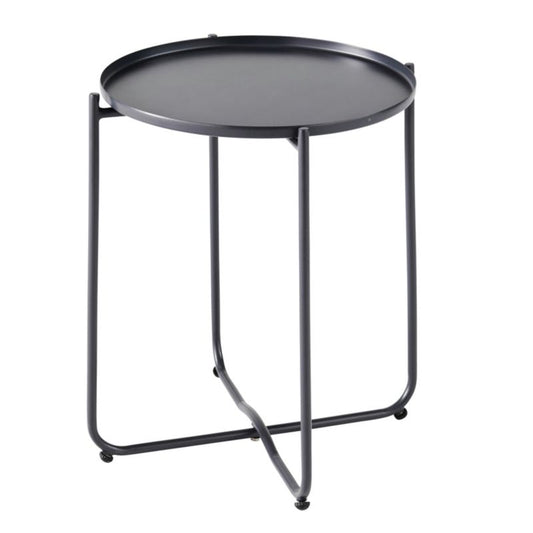 GoodHome Nova sofabord 46 cm antracit