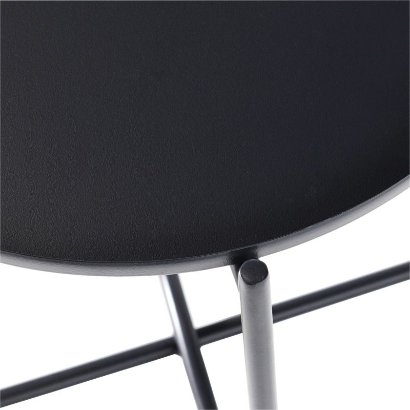 GoodHome Nova sofabord 46 cm antracit
