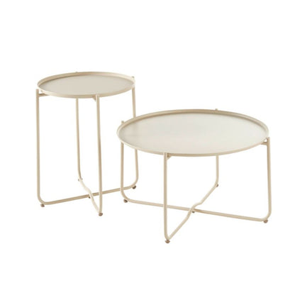 GoodHome Nova sofabord 46 cm beige