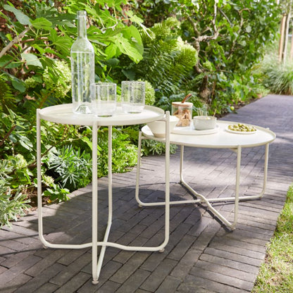 GoodHome Nova sofabord 46 cm beige