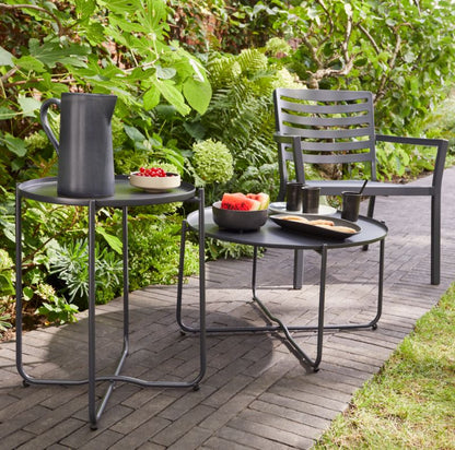 GoodHome Nova sofabord 65 cm antracit