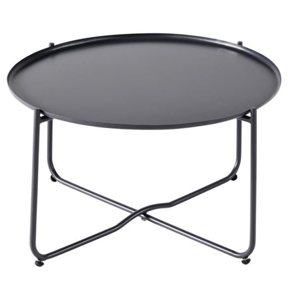 GoodHome Nova sofabord 65 cm antracit