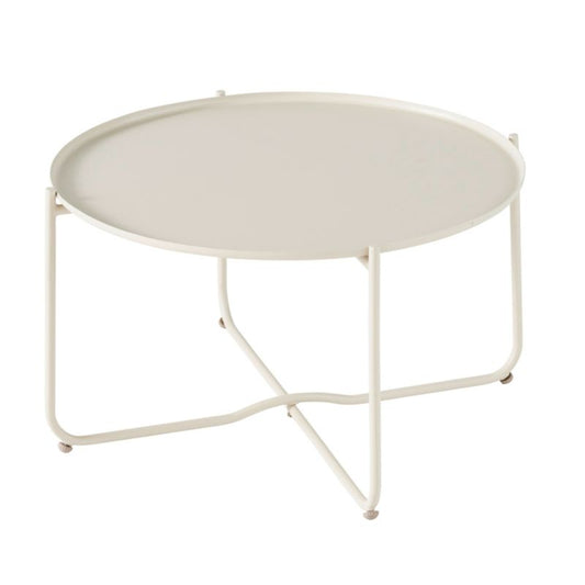 GoodHome Nova sofabord 65 cm beige
