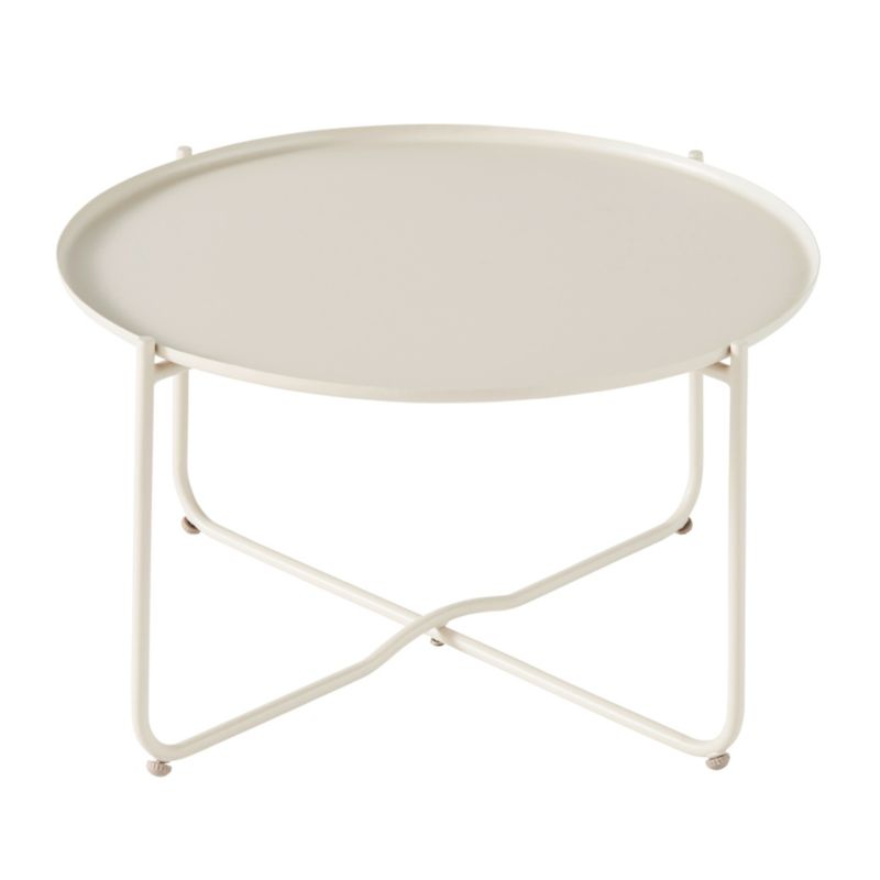 GoodHome Nova sofabord 65 cm beige
