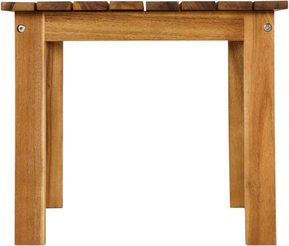 Kvadratisk bord GoodHome Denia 47 x 47 x 40 cm
