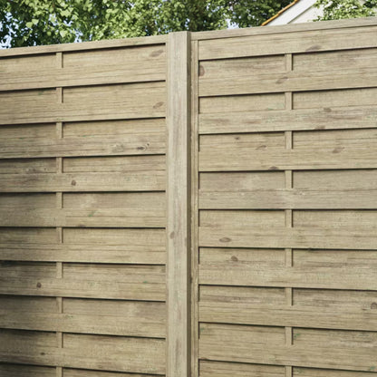 Stolpe 9x9x240 cm Grøn Træ