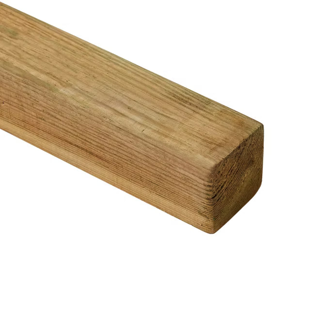 Stolpe Lemhi 4,5x4,5x180 cm Grøn Træ