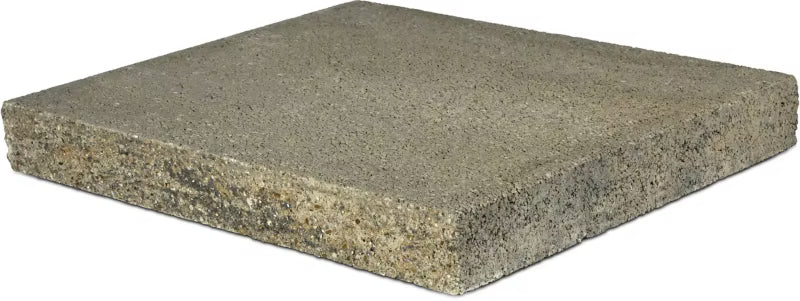 Stolpeafdækning Flad 42x42 cm Brun