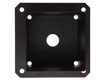 Stolpebærer 120x120 mm Sort Stål