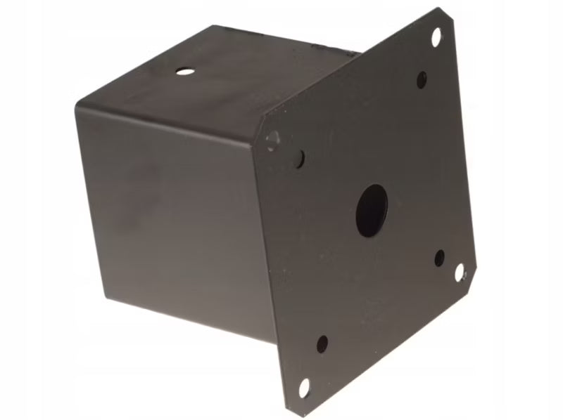 Stolpebærer 120x120 mm Sort Stål