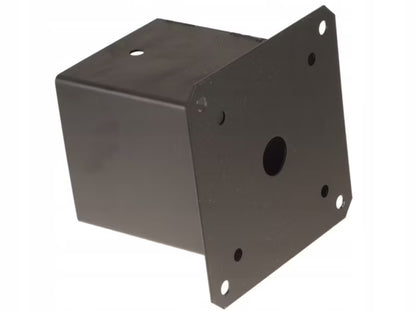 Stolpebærer 120x120 mm Sort Stål