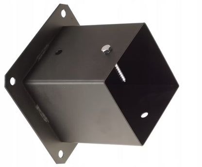 Stolpebærer 120x120 mm Sort Stål