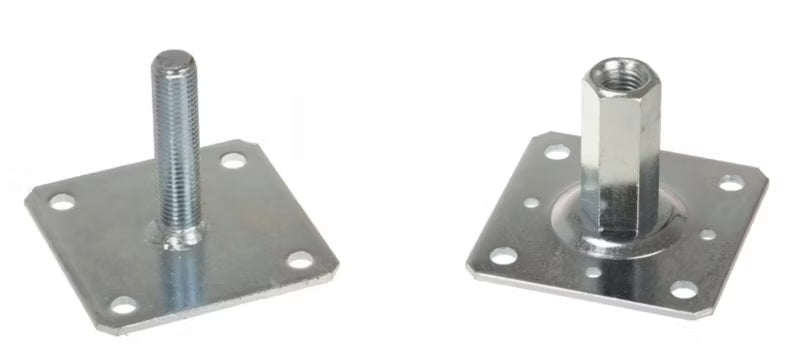 Stolpebærer Justerbar PSRT 110x110 mm Galvaniseret Stål