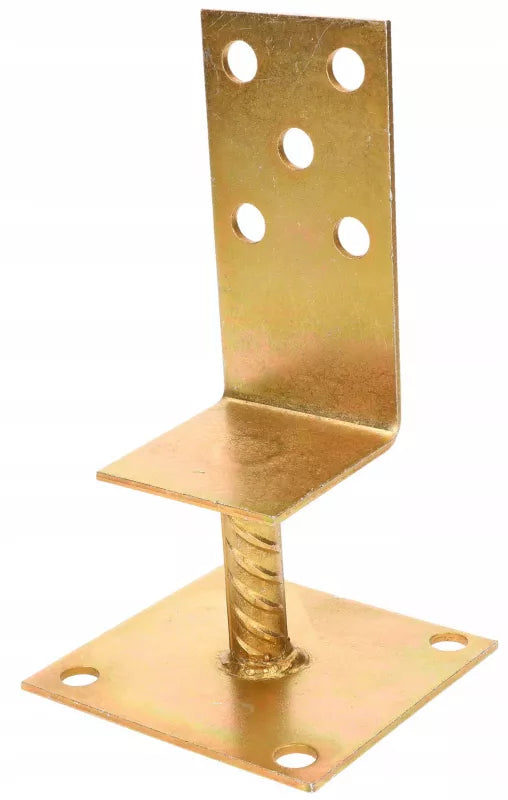 Stolpebærer L-Form 110x60 mm Galvaniseret Stål 5907465957335