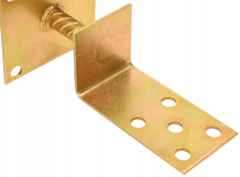 Stolpebærer L-Form 110x60 mm Galvaniseret Stål 5907465957335