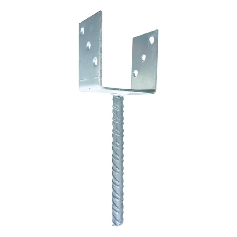 Stolpebærer PL 80x60 mm Varmgalvaniseret Stål
