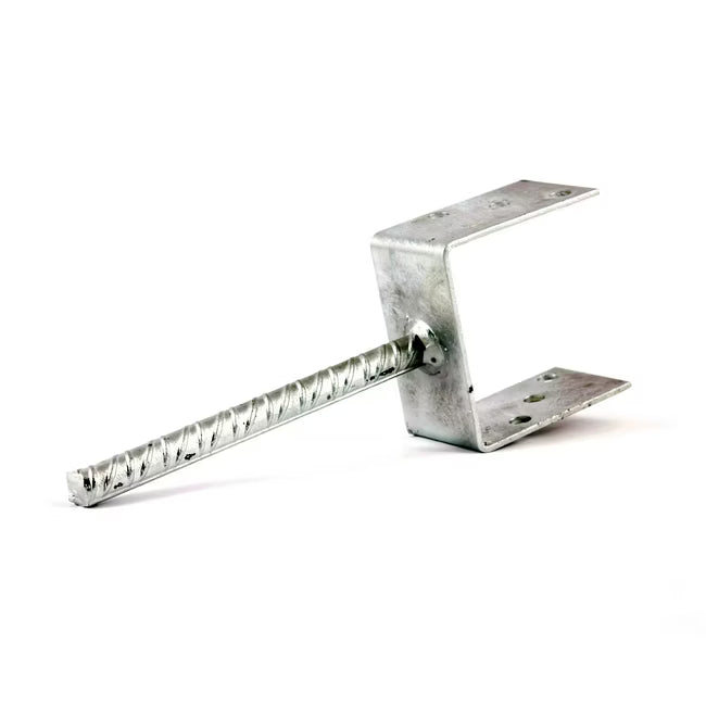 Stolpebærer PL 80x60 mm Varmgalvaniseret Stål