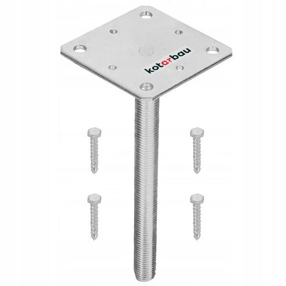 Stolpebærer PSR-S 110x110 mm Galvaniseret Stål
