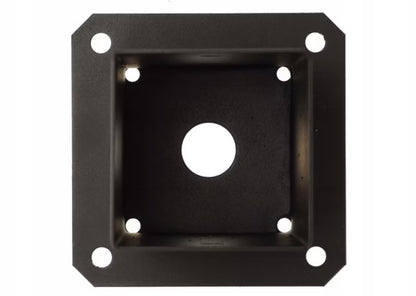 Stolpefod 100x100 mm Sort Stål