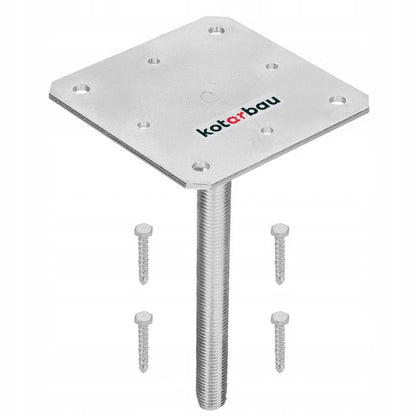 Stolpefod PSR-S 160x160 mm Galvaniseret
