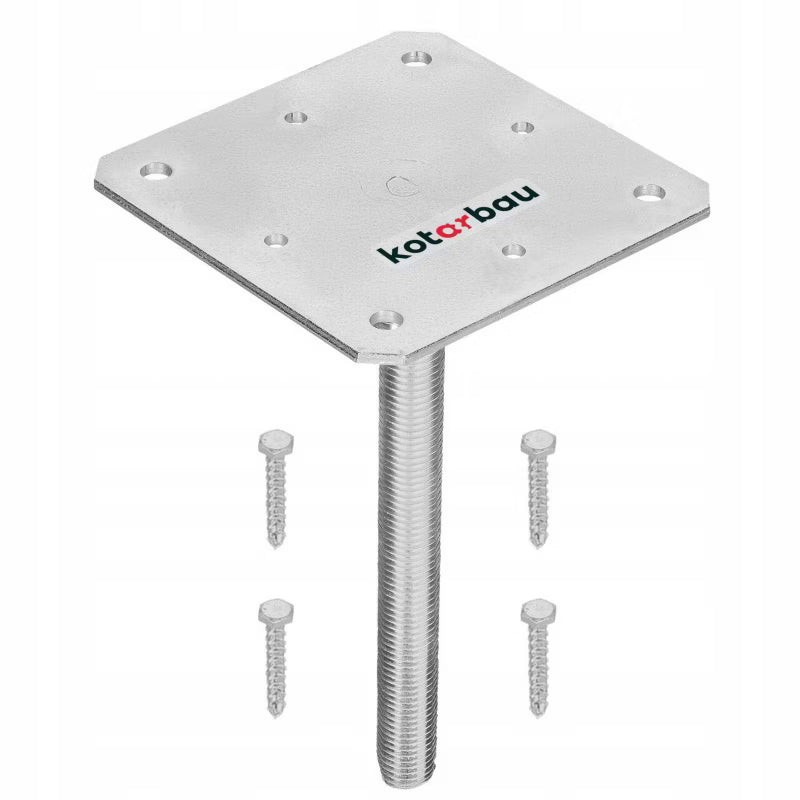 Stolpefod PSR-S 160x160 mm Galvaniseret