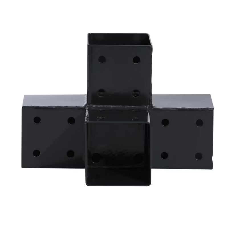 Stolpeforbinder Lyna 9x9 cm Grå Stål