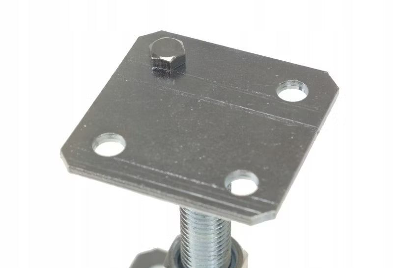 Stolpesko 110x80 mm Justerbar 90-160 mm Sølv | 5907900009636