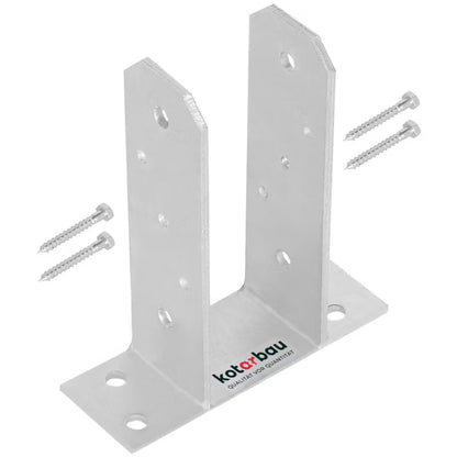 Stolpesko 70 mm Varmgalvaniseret Stål 5907465939027