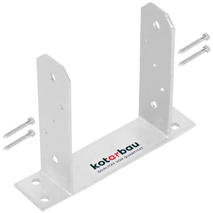 Stolpesko TT 160 mm Galvaniseret Stål