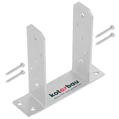 Stolpesko TT 90 mm Galvaniseret Stål