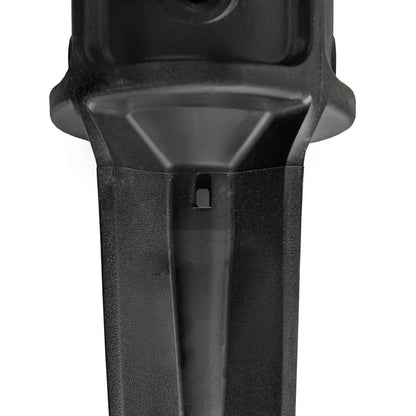 Stolpespyd Rund Ø10,1x75 cm Sort | 5907437032749