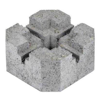Joniec terrassefod 20 x 20 x 10 cm grå