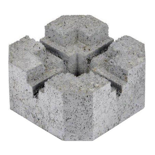 Joniec terrassefod 20 x 20 x 10 cm grå