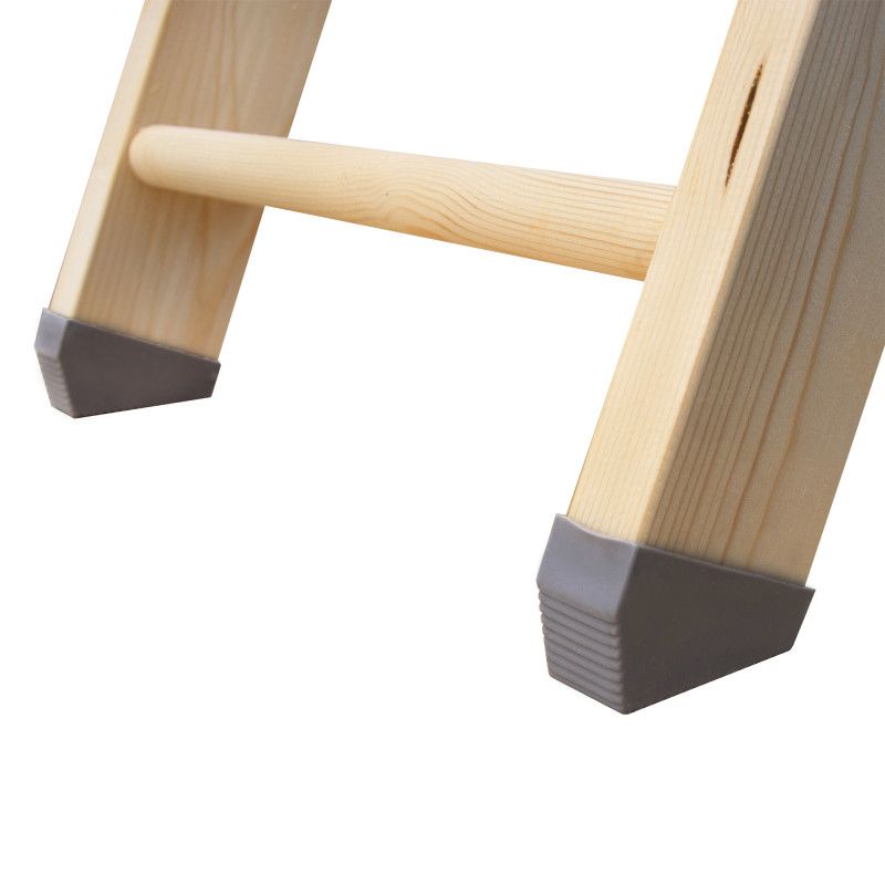 Silikonefødder til loftstrapper 4STEP 2,7 x 8 cm 27 mm komplet sæt