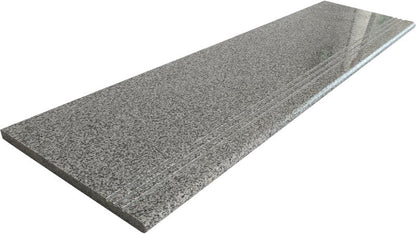 Poleret granittrappeforkant 33 x 120 x 2 cm, model 603