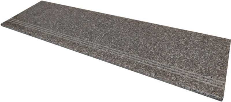Poleret granit trappesten 33 x 120 x 2 cm, model 664