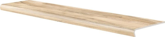 Frostbestandig glasert trappetrinn Pont 32 x 120,2 cm beige