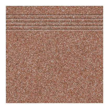 Voltor GoodHome frostbestandig glaseret trappesten 33 x 33 cm brun