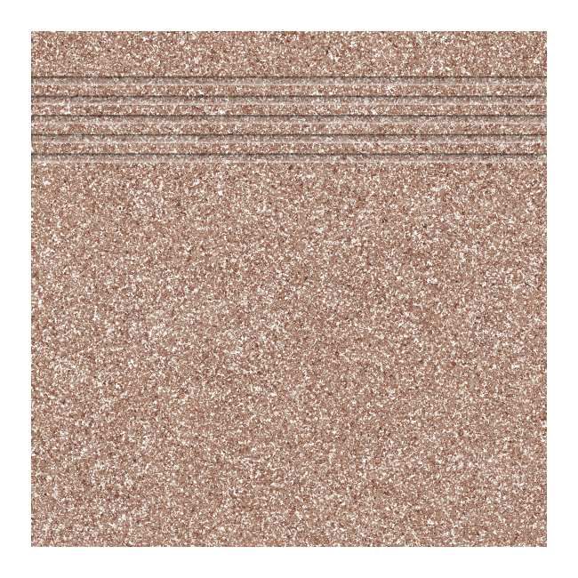 Frostbestandig glaseret trappetrin Voltor GoodHome 33 x 33 cm okker