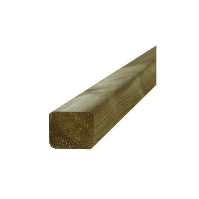 Strø Træ Fyr 45x70x2400 mm Imprægneret