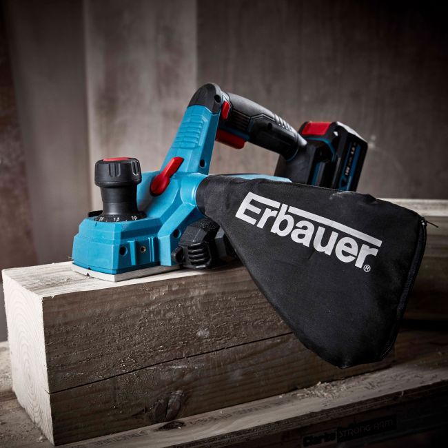 Erbauer 18 V høvl uden batteri