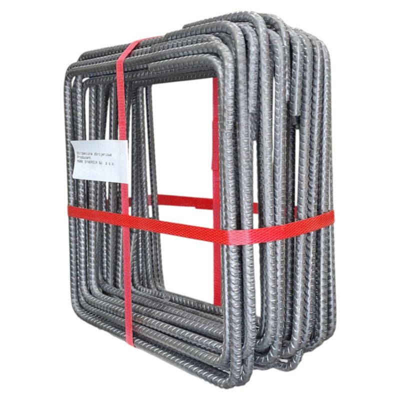 Armeringsbøjle 18x18 cm Ø8 mm Stål