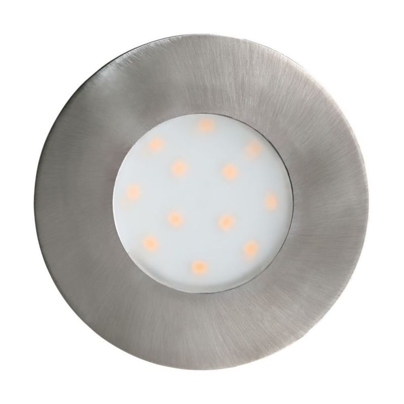 LED Indbygningsspot Pineda 7,8 cm Sølv