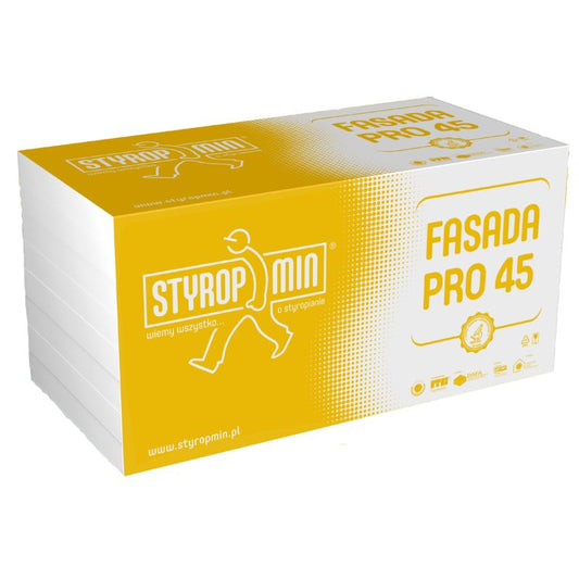 PRO 45 facadepolystyren 50 mm 6 m²