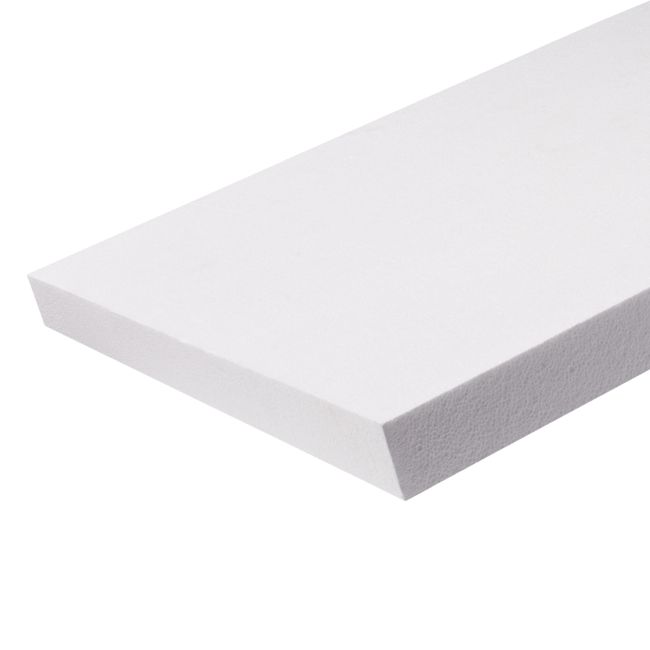 Gulvisolering Alfa 50 mm Hvid 6 m²