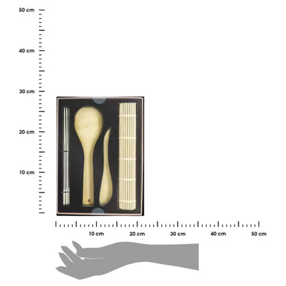 Sushisæt Umami 20 cm Bambus Rustfrit Stål