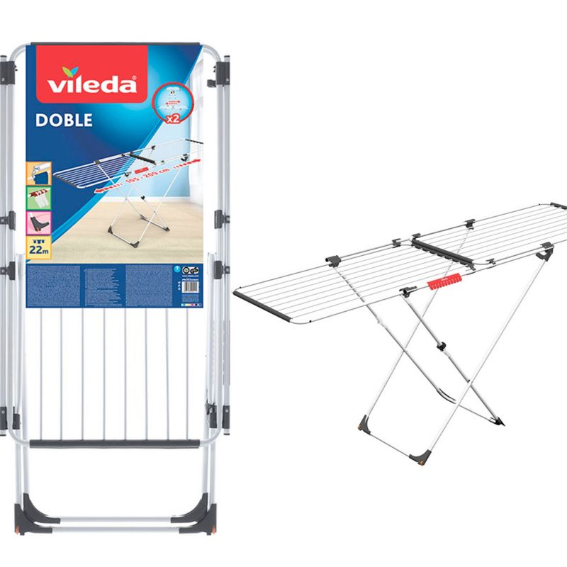 Udtrækkeligt Tørrestativ Doble 105-209 cm | 4023103202115