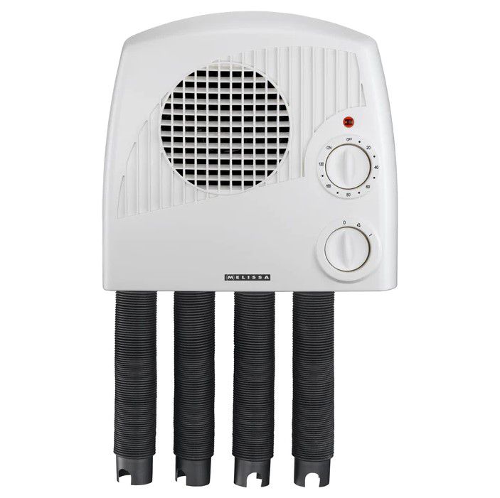 Melissa skotørrer med 4 slanger 350W hvid 1 stk.
