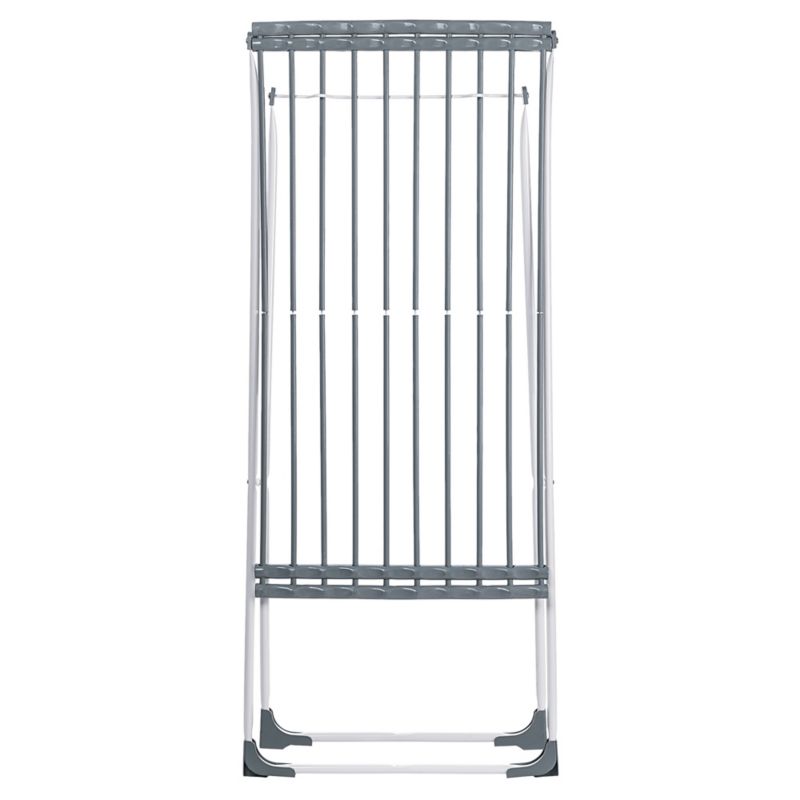 Teleskopisk Tørrestativ 155 x 53 x 90 cm Hvid