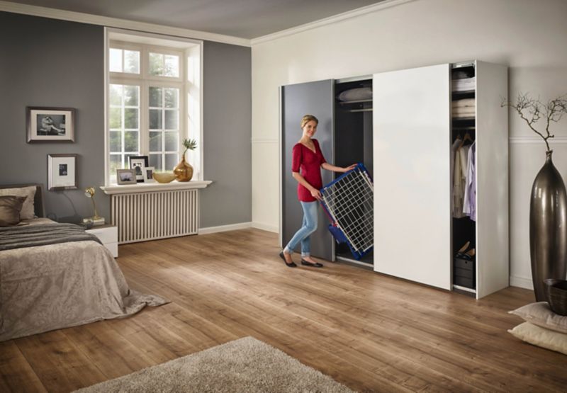 Leifheit Pegasus 200 Solid Comfort fritstående tørrestativ